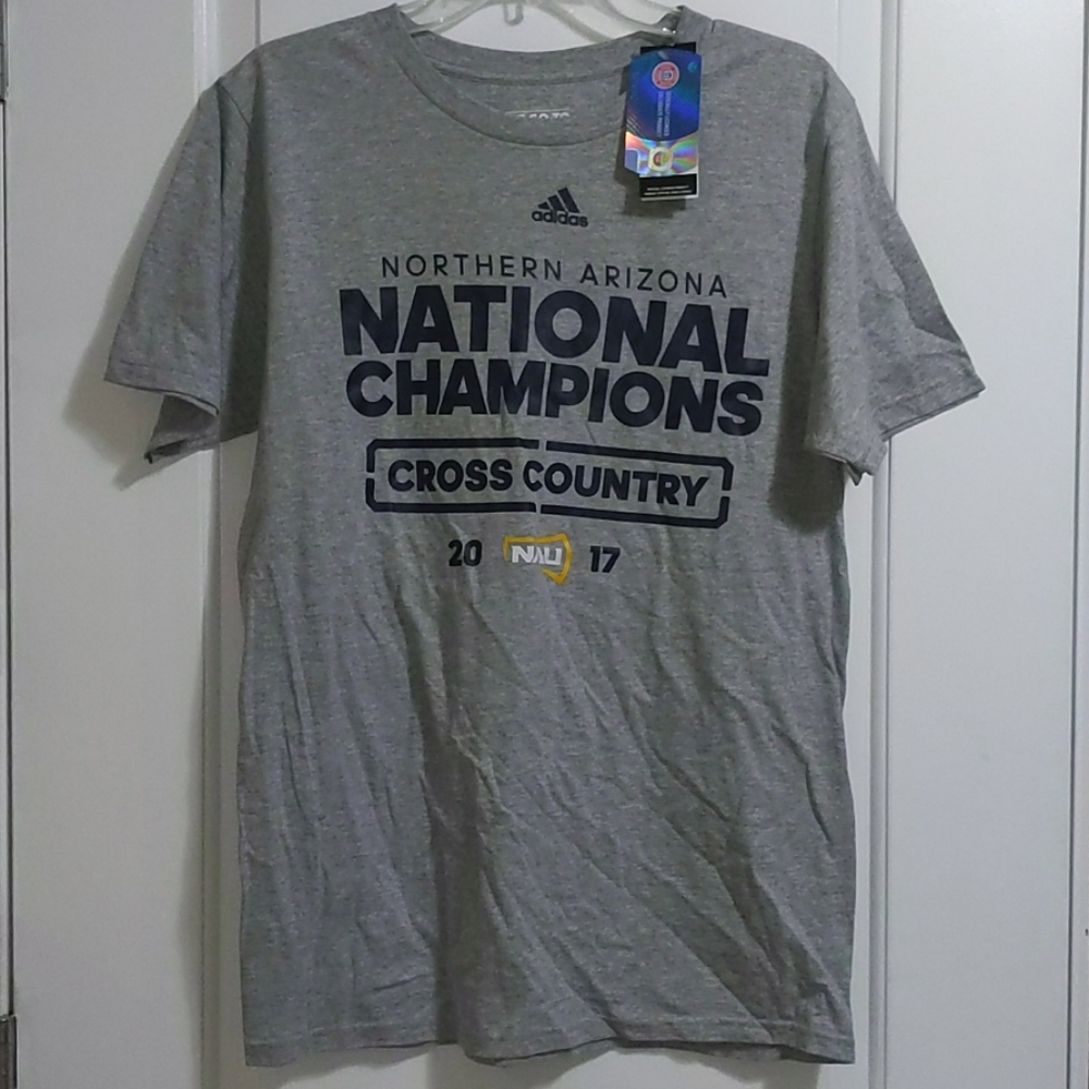 NAU XC National Champions Adidas Shirt